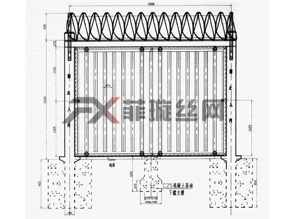 鐵路柵欄門廠家